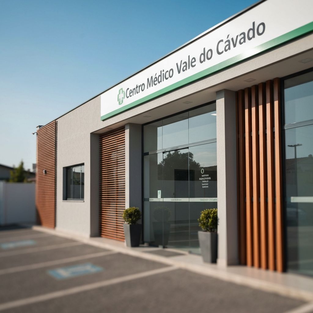 Sala de espera da clínica